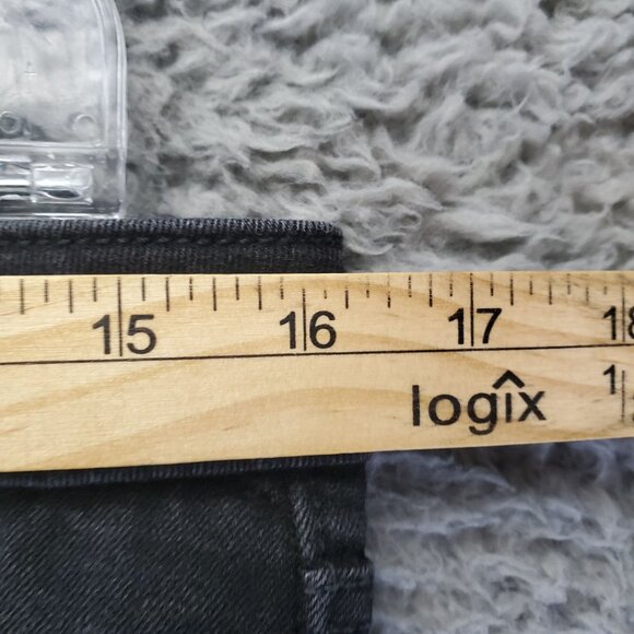 Old Navy Jeans Women’s Size 8 Long Black Rockstar Super Skinny Stretch Denim - Picture 5 of 12